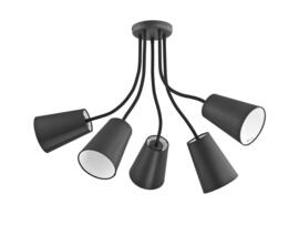 Фото люстра TK Lighting Wire Black 2104, купити з доставкою на skylight.com.ua