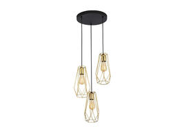 Фото люстра TK Lighting Lugo Gold 2697, купить с доставкой на skylight.com.ua