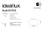 Фото Светильник потолочный AUDI-61 PL8 Ideal Lux 133904, купить с доставкой на skylight.com.ua 