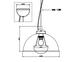 Фото подвесной светильник Zuma Line  ANTENNE TS-071003PM-BKGO, купить с доставкой на skylight.com.ua