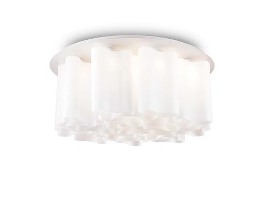 Фото Стельова люстра COMPO PL15 BIANCO Ideal Lux 125565, купити з доставкою на skylight.com.ua